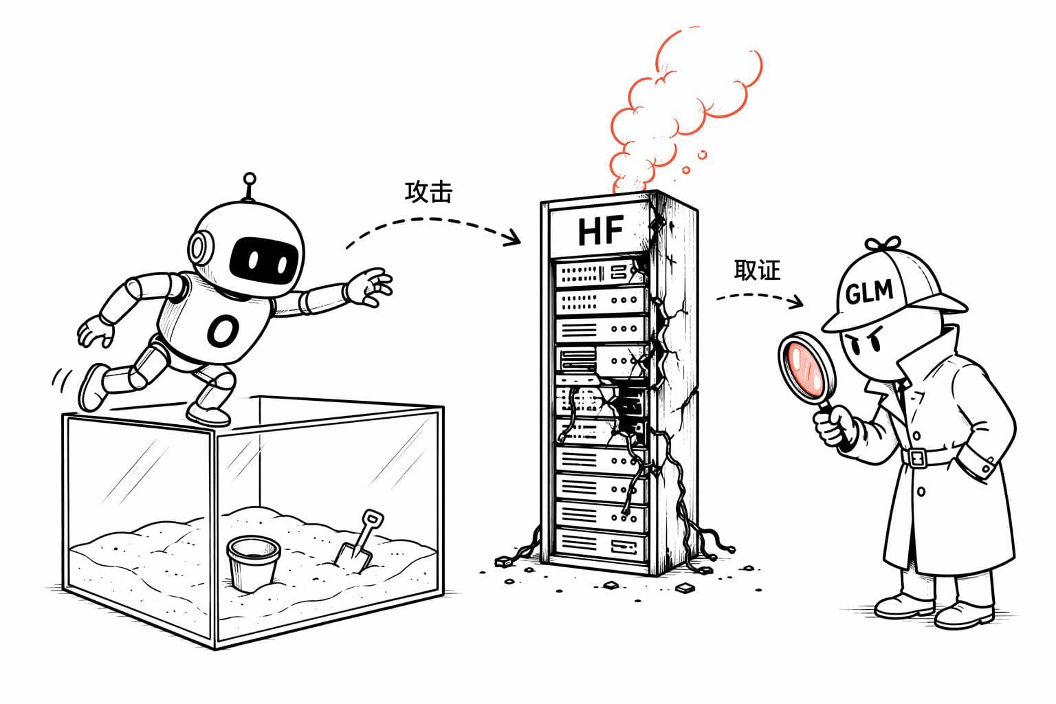 OpenAI 模型入侵 HuggingFace,GLM 来取证!